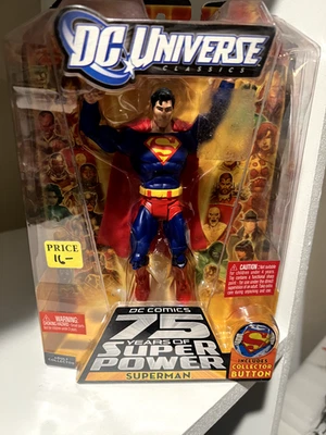Mattel DC Universe Classics SUPERMAN All Star NUEVO SIN USAR, EN CAJA 6" 1:12 DCUC 75 años 2009 Foto 1 de 2
