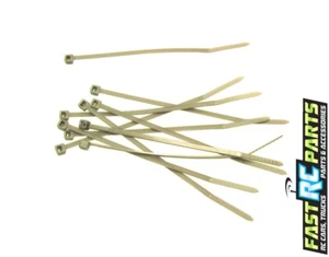 4 Inch Gunmetal Nylon Tie Wraps 10 Count NZT7811 - Picture 1 of 1