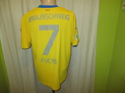 Eintracht Braunschweig Original Puma Matchworn Trikot 2008/09 + Nr.7 Fuchs Gr.M - Bild 1 von 4