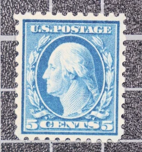 Scott 428 5 Cents Washington MNH PSE CErt Grade 80 SCV $75.00 - Picture 1 of 3