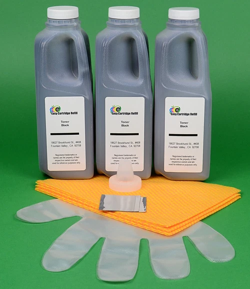 Genicom ml210 ML210X-AA Three Toner Refill Kit 730gr. By Easy Cartridge Refill - Image 1 of 1