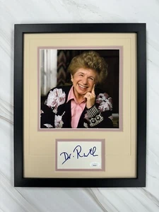 Terapeuta sexual enmarcada automática con corte Jsa firmado por Dr. Ruth - Imagen 1 de 3