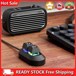 2M PC Switch RGB Lighting PC Motherboard Power On Off Switch Button for PC Case - Bild 1 von 18