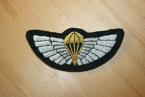 ALA DE PARACAÍDAS DE OFICIAL DE SERVICIO AÉREO ESPECIAL BRITÁNICO SAS NEGRO - Imagen 1 de 1