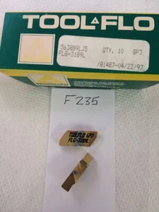 10 NEUE WERKZEUG FLO FLG-3189L (NG3189L) ERSTKLASSIGE HARTMETALLEINSÄTZE GR: GP3 [F235] - Bild 1 von 1