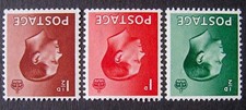EdViii set with inv. wmk, fine Un/Mint. Sg.457/9Wi. Cat £20