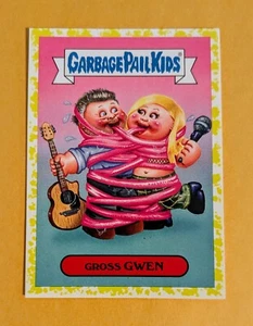 Garbage Pail Kids 2017 Battle of The Bands - Gross Gwen 8b, Yellow NM - Picture 1 of 2