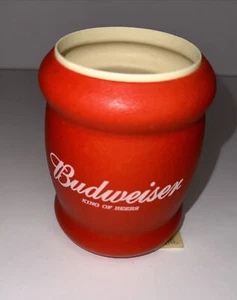 VINTAGE Budweiser Tuffoam Software Insulated Beer Can / Bottle Koozie Brand NEW - Picture 1 of 9