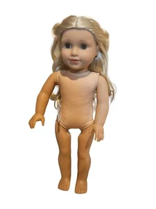 American Girl of The Year Kira Bailey 2021 Retired Nude Blonde Hair Green Eyes - Picture 1 of 9