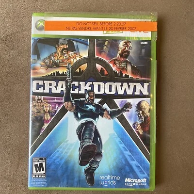 CRACKDOWN (Microsoft Xbox 360, 2007) Video Game Complete w/ Manual - Great cond. - Image 1 of 4