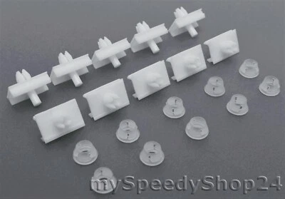 40 tlg. Seitenleisten Abdeckung Clips für BMW E34 - 51131946258 Zierleiste Klips - Bild 1 von 2