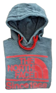 Sudadera con capucha gris manga larga con logotipo grande The North Face para hombre talla XS - Imagen 1 de 4