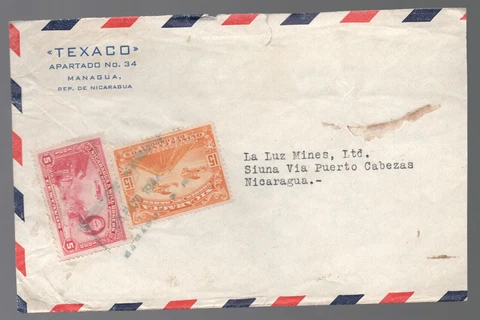 Nicaragua Texaco Cover Cover