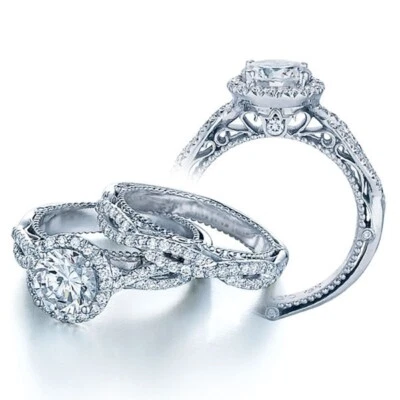 Verragio Engagement Ring 18K WG 6 - Image 1 of 3