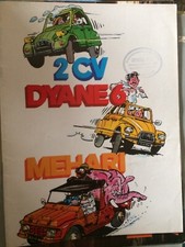 Catalogo Automóvil Citroen 2 CV Dyane 6 Mehari
