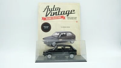 MODELLINO AUTO VOLKSWAGEN GOLF GTI 1978 - EDICOLA - SCALA 1:24 AUTO VINTAGE#34 - Immagine 1 di 4