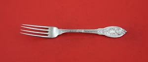 Pattern Unknown by Robert Linzeler Sterling Dinner Fork applied mono 8 3/8" - Picture 1 of 2