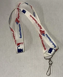 Major League Baseball World Series Bank of America Logo Ticket Lanyard Keychain - Picture 1 of 3