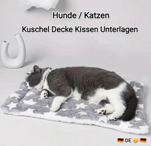 Tierdecke🐕Tierbett Tier Warm Hund Katze🐈Flauschig Warm Kuschel Decke XS - XXXL - Bild 1 von 8