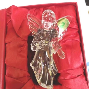 Waterford Crystal 2016 Ángel adorno anual con potenciador en caja con etiqueta nuevo - Imagen 1 de 9