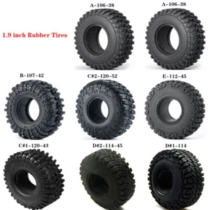 1,9 Zoll Gummireifen 1,9 Radreifen für 1/10 RC Raupenraupe TRX4 TRX6 Axial SCX10 - Bild 1 von 56