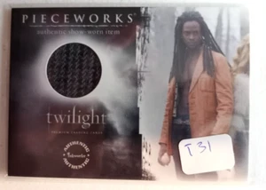 Twilight Inkworks Pieceworks Edi Gathegi Laurent Costume Relic Card PW-11 - Picture 1 of 2
