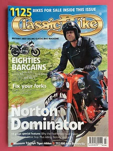 Klassisch Fahrrad - Juli 2004 - Triumph Tiger 110 - Norton Dominator - Magazin - Imagen 1 de 4
