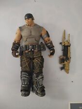 NECA Gears of War Marcus Fenix Journey's End with Gold Retro Lancer Loose 