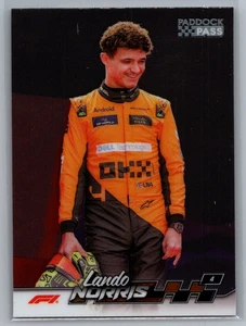 2024 Topps Paddock Pass Formula 1 - Lando Norris #7 Chrome - Picture 1 of 2