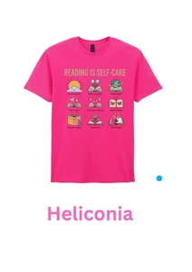 Reading is self care book lover T Shirt S/M/L/XL/XXL In Various Colours - Picture 1 of 7