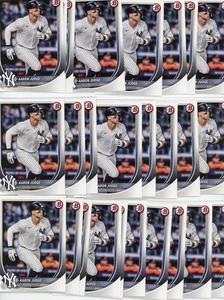 Lotto carte 2025 Bowman Aaron Judge (28) New York Yankees #99 - Foto 1 di 1