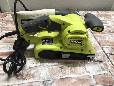 Lijadora eléctrica portátil con cable Ryobi BE319TH 120V 3x18 BUEN ESTADO Foto 1 de 4