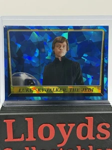 2023 Topps Chrome Sapphire Return of the Jedi Luke Skywalker The Jedi Blue #141 - Picture 1 of 2