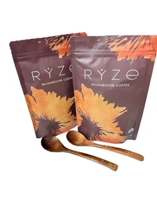 (2er Pack) RYSE Pilz Kaffee, 30 Portionen/Packung, USDA Bio, kostenloser Versand - Bild 1 von 3
