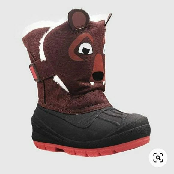 ¡NUEVO! Botas de invierno Cat & Jack Brown Bear para niños pequeños, Huxley Foto 1 de 4