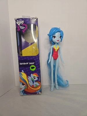 Muñeca My Little Pony Equestria Girls RAINBOW DASH 9" con caja Foto 1 de 4