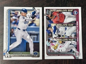 2025 Topps Series 1 Shohei Ohtani #1 and #347 - Picture 1 of 1