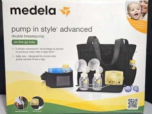 Medela 57063 Pump In Style Advanced Double Electric Breast Pump +Tote New SEALED - Picture 1 of 6