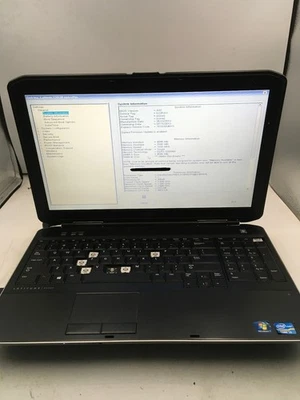 DELL LATITUDE E5530 - BOOTS TO BIOS/LOCKED - INTEL I3 3120M - 4GB RAM - READ -BB - Image 1 of 4