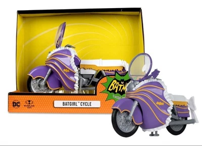 McFarlane Batgirl Cycle Motorcycle Batman Classic TV Series – New in Box - Image 1 of 3