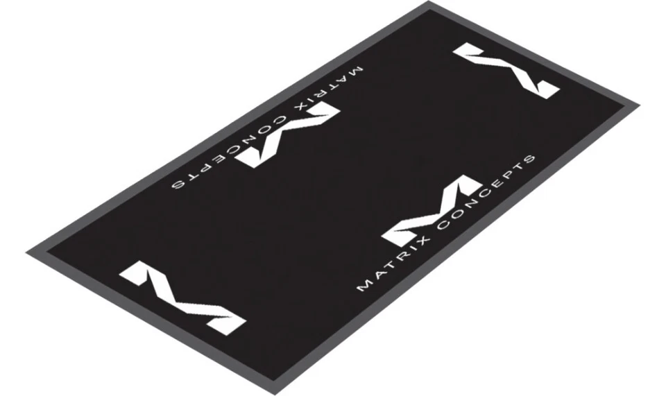 Alfombrillas de trabajo alfombradas Matrix Concepts 2 pies x 4 pies negras M20-200 Foto 1 de 1