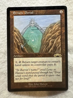 MTG - Erratic Portal - Exodus - NM - Free Shipping! - Image 1 of 2