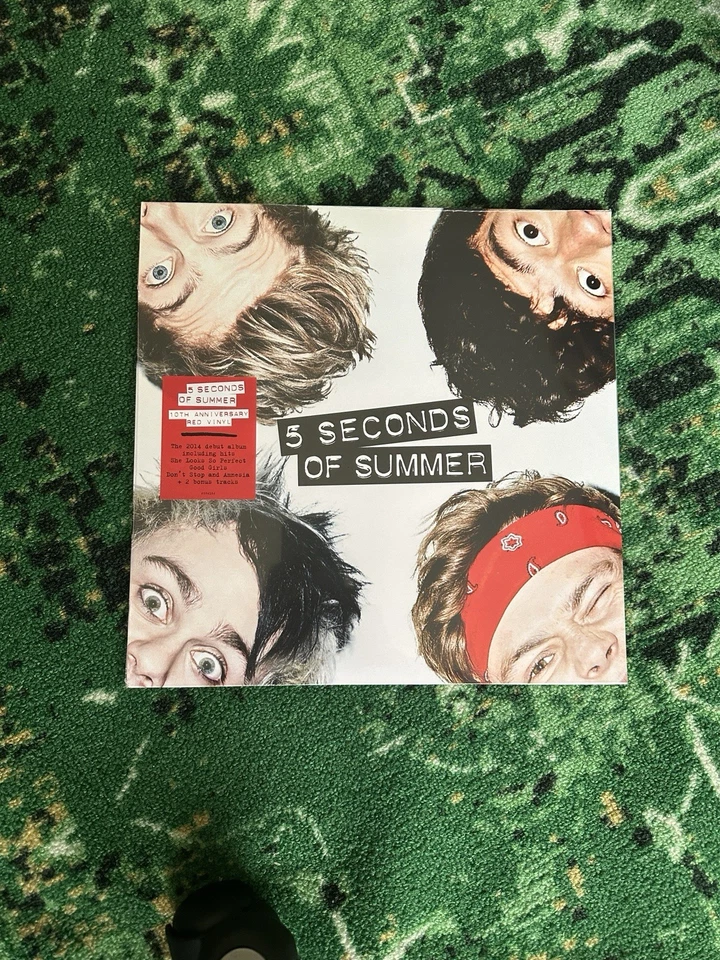 5 Seconds of Summer – 5SOS [2024 10th Anniversary Red Vinyl LP] Sealed – Capitol - Image 1 of 1