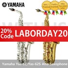 Yamaha YAS-62/YAS-62S 04 Professional Alto Saxophone Plated Gold/SilverWarranty*