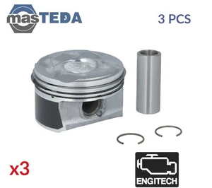 ENT050408 050 MOTOR KOLBEN & RINGE ENGITECH 3 STÜCK NEU OE ERSATZ - Bild 1 von 5