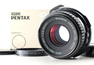 Late Model SMC Pentax 6x7 90mm f2.8 Lens for 6x7 67II from JAPAN - Image 1 of 4