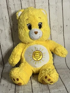 Build a Bear Care Bears Funshine Bear Sunshine Yellow Plush Stuffed Toy 18” - Picture 1 of 3