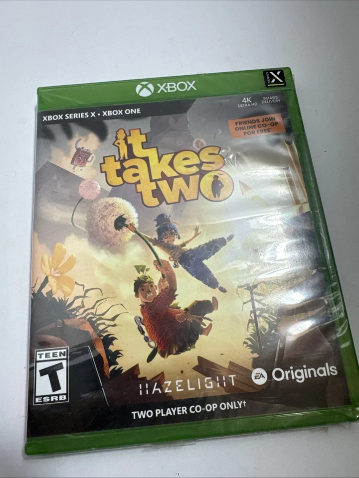 It Takes Two  Xbox Series X, Xbox One Brand New Factory Sealed Damage Seal - Image 1 of 4