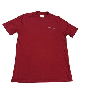 Aimé Leon Dore Mens T-Shirt Burgundy Logo Short Sleeve Tee Top - Picture 1 of 8