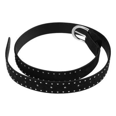  Ceinture de style occidental cloutée en daim avec boucle pour femmes alliage de - Photo 1/4